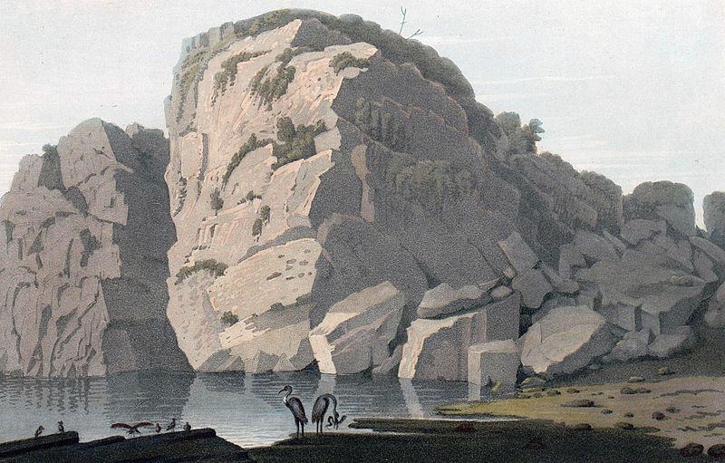 John William Edy Rock near Krageroe oil painting image